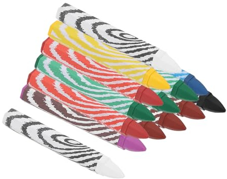 PATIKIL 24 Pcs Crayons de Marquage pour Bois 4.1X0.6 Multicolore