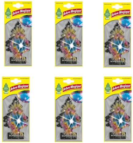 Arbre Magique Profumatore Deodorante Per Auto Supernova (6, Unità)