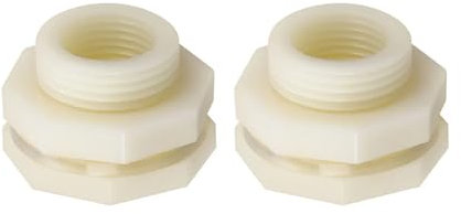 Accessoires Pour Tonneaux De Pluie Bulkhead Fitting Universal Easy Install Watering Rain Barrel Reversed Threaded Garden Seal Adapter Water Tank Connector Montage Du Collecteur De Pluie(Types 1)