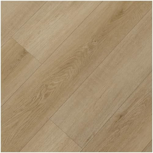 HORI Klick Hartvinylboden aus hochwertigem SPC ohne PVC, Gladstone, rustikale Landhausdiele, 1,76 m², Trittschalldämmung, wasserfest, für Fußbodenheizung und Feuchträume geeignet,