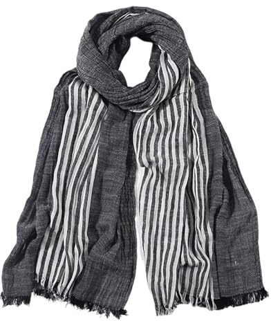 HDGSAFD Écharpe Vintage et Douce Longue et Légère Pour Hommes