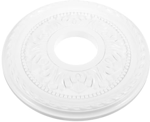 Ciieeo Ceiling Medallion for Traditional Chandelier Base Round Decor for Home Lighting for Hallway Ceiling Lights