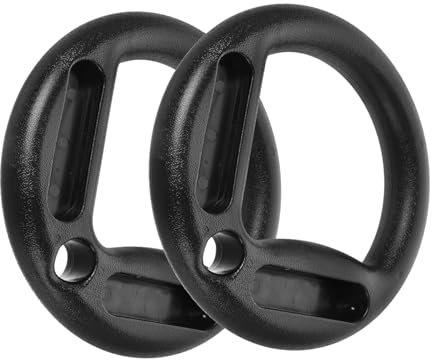 DINHEAROM 2pezzi Anelli Per Trazioni Fitness Anelli Gymnastica Resistente Per Allenamento Indoor Supporto Stabile Per Routine Di Ginnastica e Potenziamento Muscolare