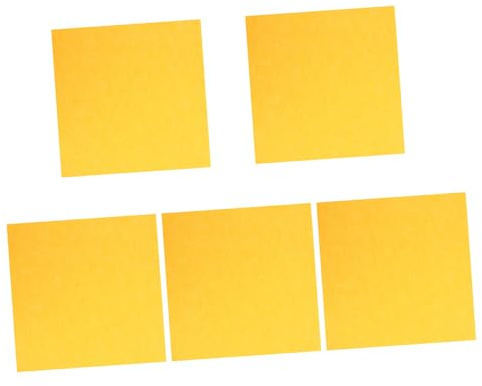 LRXIYODE 5pcs Soundproofing Acoustic Felt Panels for Ktv and Dance Rooms, Sturdy Yellow Felt Board with Self-adhesive Backing, Easy to Install Sound Absorption Wall Decoration