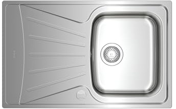 Teka - Fregadero TEKAWAY STARBRIGHT 45 1C 1E + UNI 9310 XP - 1 Seno + Escurridor