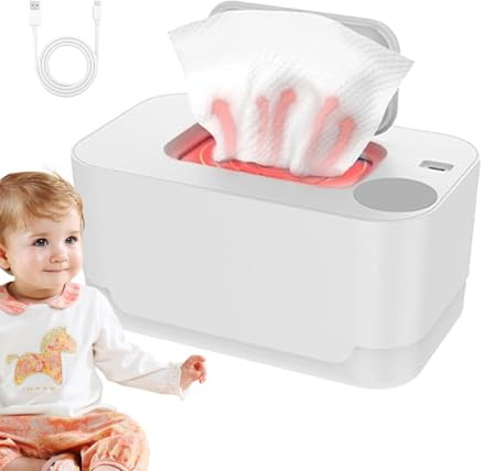 Riscaldatore Di Salviette Bagnate Per Bambini: Controllo Della Temperatura A Basso Consumo Energetico 600 G, Design Di Guarnizione Del Coperchio, Portatile Di Scaldaivande | Articoli