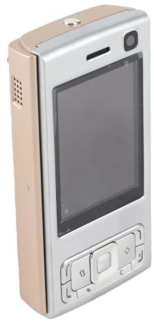POENVFPO Téléphone Coulissant débloqué GSM, écran HD, Haut-Parleur, Lecteur MP4 Double Carte pour Une Utilisation Facile (Gold)