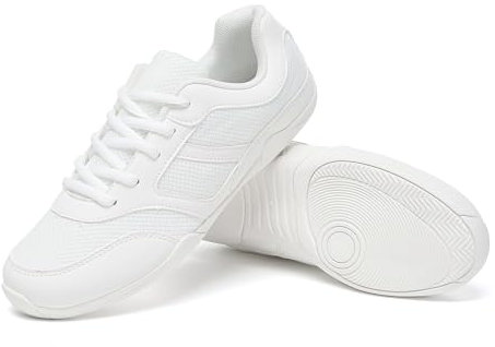 Danzcue Cheer Shoe, White, 9 M
