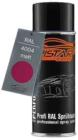 TRISTARcolor RAL 4004 Bordeauxviolett Spraydose 400 ml matt schnelltrocknend