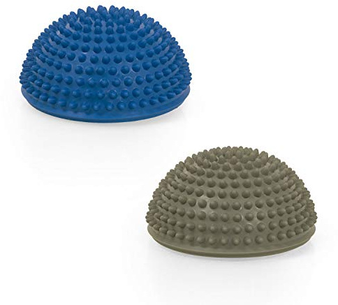 AFH Webshop Therapie Balance Igel Premium Soft | Blaue Variante ca. Ø 16 cm | 2er Set´s