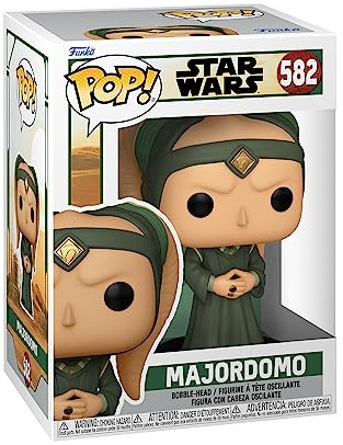Funko POP! Star Wars: The Book of Boba Fett - Majordomo | Offizielles Sci-Fi Merch - Vinyl Sammelfigur als Regal Deko - Geschenkidee zum Geburtstag für Fans und Sammler