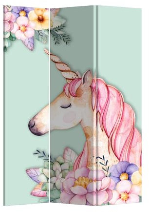 Fine Asianliving Paravent Raumteiler Japanisch Orientalisch Chinesisch Beidseitig L120xH180cm Spanische Wand Trennwand Room Divider Raumtrenner Sichtschutz Bedruckte Canvas Asiatisch