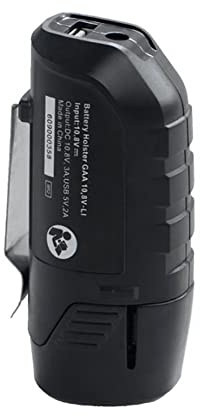 5-12V System Akku USB-Ladeadapter Kompatibel mit BOS Bosch BAT411, D-70745, GSR GDR 10.8-LI Li-Ion-Akku Ersatz Zubehör zum Aufladen von Mobiltelefonen und Heizjacken