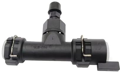 Boshu daili Store 1J0721468C 1J0721468E Auto Kupplung Sub Pumpe Entlüftungsventil DREI-Wege-Rohr Kompatibel mit VW Kompatibel mit Octavia Kompatibel mit Passat