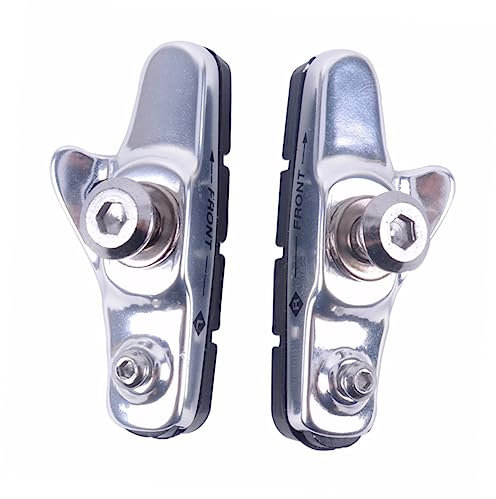 1 Paar bremsbeläge bremskeil bremsbelege Fahrrad bremsbelag sesselschoner rutschfest mountainbikes Silve Bike Brake Pads Heimtrainer Fahrrad ersetzen Zubehör Seil Bremsbelagsatz