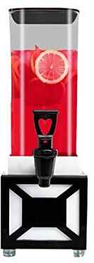 Dispensador de Cerveza Dispensador de torre de cerveza cuadrada de 3L con barra de grifo, alfombrilla de barril de cerveza, dispensador de cerveza de barril de bebida multiusos for bares, restaurantes