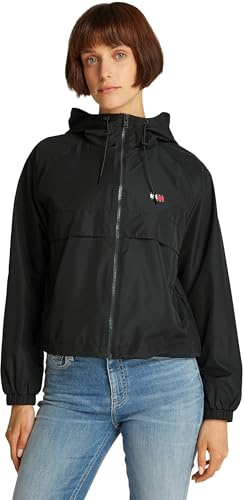 Tommy Jeans Veste Coupe-Vent Femme Essential avec Capuche