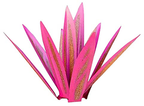 Liummrcy Metallagavenpflanzen Outdoor Dekor, 13,78 Inchoutdoor Dekor Tequila Rustikale Skulptur Metall Agave Yard Art Agave Skulptur Statue Gartenhof Dekor Ornament Wie Gezeigt