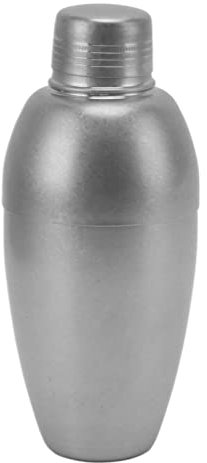 Coctelera de acero inoxidable 304, mezcladora profesional para coctelería, con acabado satinado, para fiestas, accesorios de bar, uso doméstico, 362 g (Escarchado)