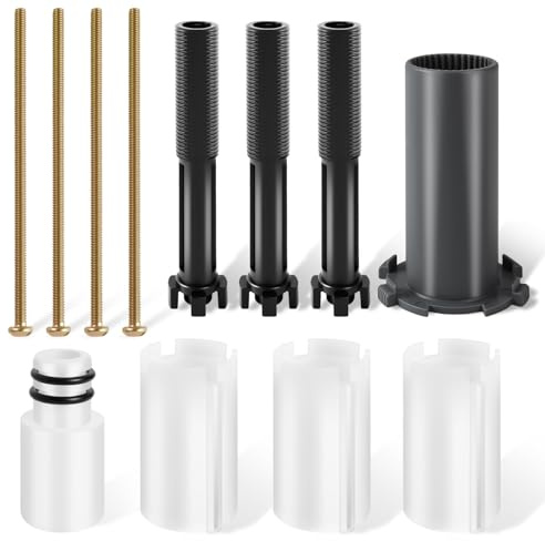 LEYURISE Universal Extension Kit Shower Valve Extension Compatible with Grohe SmartControl Trims 310 Replace#: 14048000，1” (25mm) with Up to 3-Function