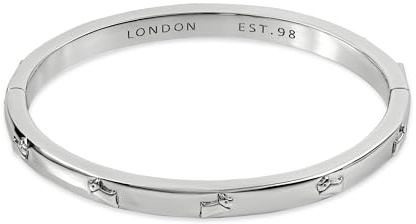 RADLEY Silver Plated Jumping Dog Bangle