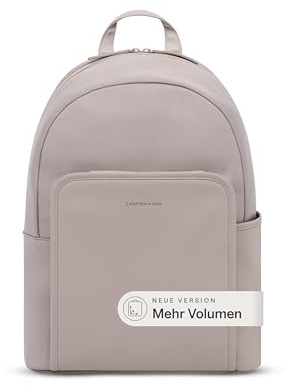 Kapten & Son Rucksack Aalborg NEW Muted Clay Rosé 18 L | Rucksack Damen & Herren Rosa | Handgepäck Rucksack mit 15 Laptopfach | Backpack ideal für Uni, Arbeit, Reisen