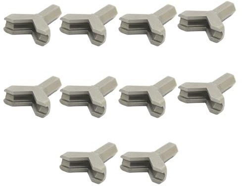 10 Stück Y förmiger Tassenhaken Schraubendreher Entferner, Flügelmutter Bit, Becherhaken, Tassenhaken Installer für die Küchenschrank Installation, Flügelmutter Schraubendreher Bit