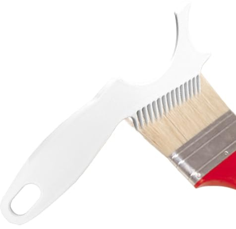 Paint Brush Cleaner Tool - Paint Brush Comb | Paints Roller Cleaner | Heavy Duty Scraper | Painter Tool For Maintaining Dirt Rust Paintbrush Watercolor Walls Furniture Station Painting Cleaning