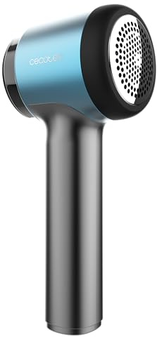 Cecotec Quitapelusas Eléctrico para Todo Tipo de Prendas Cut-X Pro. 9000rpm, Autonomía 90mins, Cuchillas de Alta Velocidad de 50 mm, Diseño Ergonómico, Cepillo de Autolimpieza, Depósito 50ml
