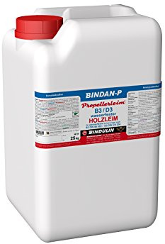 BINDAN-P Propellerleim® -das Original inklusive 1 Leimspachtel, Pinsel von E-Com24 und Microfasertuch zum nachwischen (25 kg)
