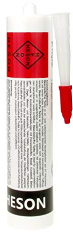 Montagekleber 310 ml für Sockelleiste weiß 58mm TOP MDF Fußleisten für Vinyl Laminat Parkett