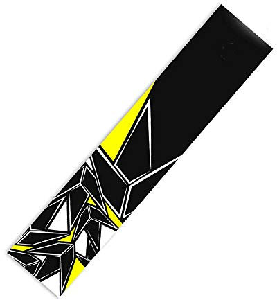 119,2 x 25,4 cm Sport Outdoor Elektrisches Skateboard Longboard Tanzbrett Doppel Wippbrett Wasserdicht Diamant Griptape Blatt Aufkleber Deck Schleifpapier (Form)