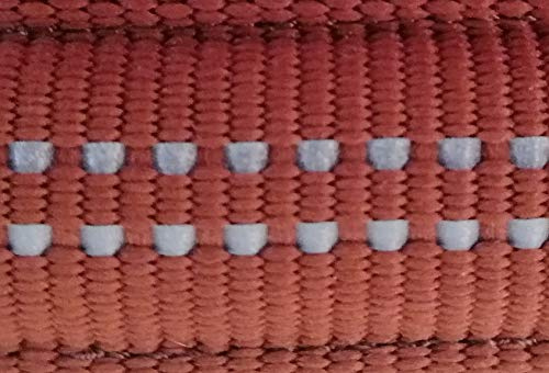 Feltmann Hundegeschirr - Super Soft, Cognac, reflektierend, Bauchumfang 60-80 cm, 25 mm Bandbreite