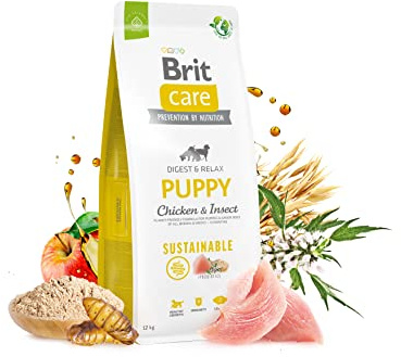 BRIT Care Dog Sustainable Puppy Chicken & Insect - dry dog food - 12 kg