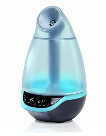 BinOxy Humidificadores Humidificador con Control de Humedad Programable y Temporizador Luz Nocturna de 7 Colores y Difusor de Aceites Esenciales Humidificador de Aire