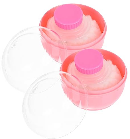 Healeved 2pièces Boîtes De Avec Éponge Applicateur Pour Adultes Pratique Pour Humide Et Chaud