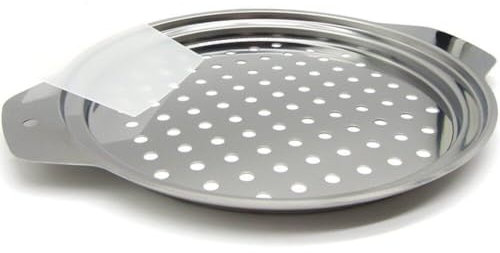 Dinntty Stainless Steel Spaetzle Maker Lid with Scraper Homemade German Noodle and Dumpling Press Strainer for Making Noodles