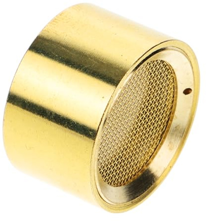 Mikrofonkern Clip-Mikrofon Ansteckmikrofon USB-Mikrofon Mikrofonteil steht Mikrofon Ersatzteil Handmikrofon Reparatur Zubehör Kern für Mikrofon Mikrofonkapsel Plastik Golden