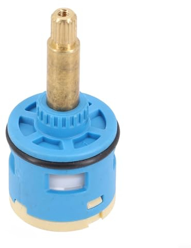 Cartuccia valvola deviatrice per miscelatore doccia a 3 vie, parte di ricambio per modello VS1205 con struttura in ABS e ottone resistente