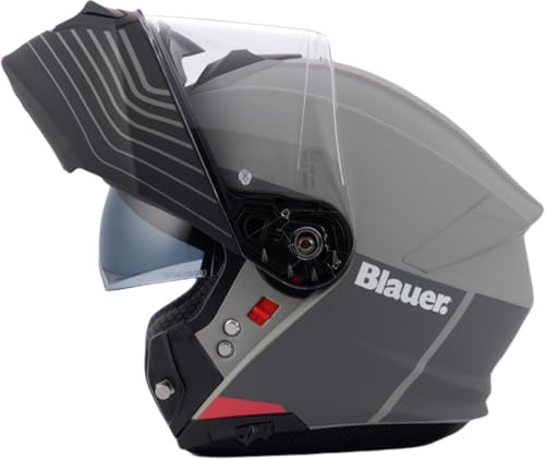 MAGIC MOTOR Casco BLAUER HT MODULARE NOAH FLIP-UP GRIGIO-TITANIO MATT L