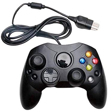 GOZAR Controller Joypad Gamepad Classico Nero Cablato Compatibile con Xbox Console