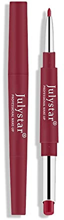 INTEROOKIE beauté multi couleur bouche rotative rouge à lèvres stylo incolore Double tête rose lipliner commerce extérieur couleur maquillage (M11#)