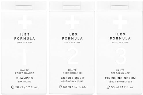 Iles Formula Mini Signature Set: Shampoo, Conditioner & Finishing Serum