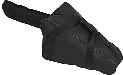 Kettensägenkoffer, Kettensägentasche, Tragetasche, Tragbarer Schutz, Wasserdichter Halter, Tragetasche, Kettensägenzubehör, Passend für Holzfäller-Kettensägen-Aufbewahrungstasche (Schwarz)