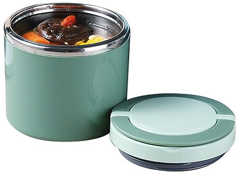 JPSDOWS Contenitore per Pranzo in Barattolo di Cibo | Contenitore Termico per zuppa, Contenitore per Pranzo, conservazione di Alimenti Caldi,Contenitore per zuppa Alimentare Isolante di