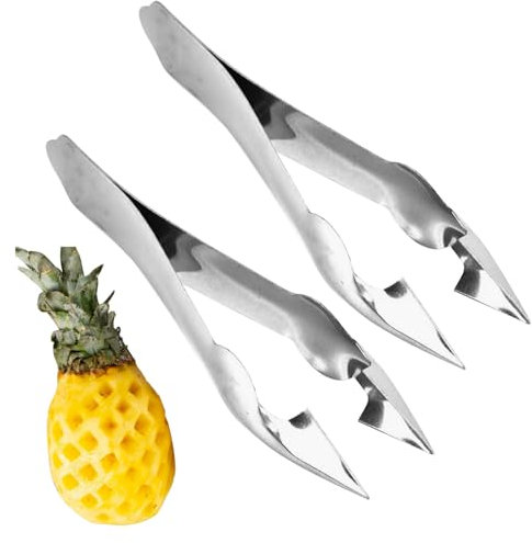 Utensile Per Sbucciare Fragole, Taglia-occhi Per Ananas, Rimuovi Gambo Di Pomodoro, Rimuovi Gambo Superiore Per Frutta E Verdura In Acciaio Inossidabile, Rimuove Facilmente Torsolo, Foglia, Mallo