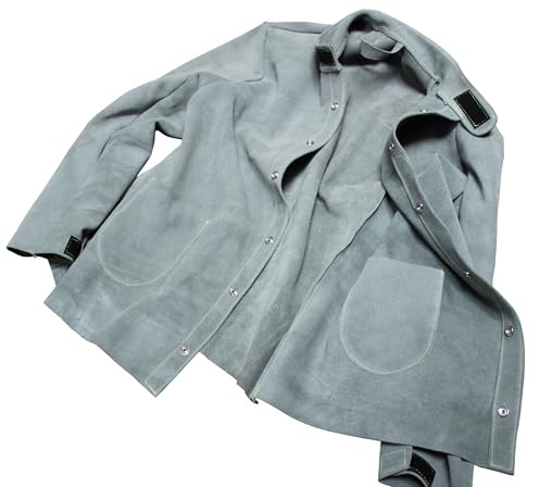 Förster-Fellnest | 1a Schweißerjacke aus echtem, 1,5 mm starken Leder | Sonderangebot | Premium Schweißer Schutzjacke aus Deutschland