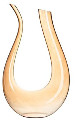KWMAEEUID Glass wine glass Crystal Amber Red Wine Glass Decanter Ultra-Thin Goblet Big Belly Tasting Cup Bar Home Wedding Party Drinkware (Decanter)