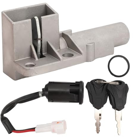 Akozon Motorcycle Accendition Tast Switch Set per Sur -Ron Light Bee XS - Kit di Blocco Ad Avvio Rapido con 2 Tasti Sicurezza Avanzata