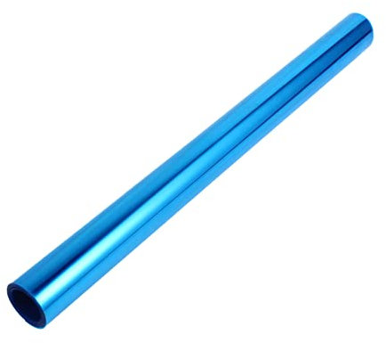 LIFKICH Glasfolie Verpackungsfolie 1 Rolle Dekorative Fensterfolie Transparent Einfach zu Schneiden Praktisch für Blumenverpackung